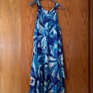 Sandra Darren blue dress